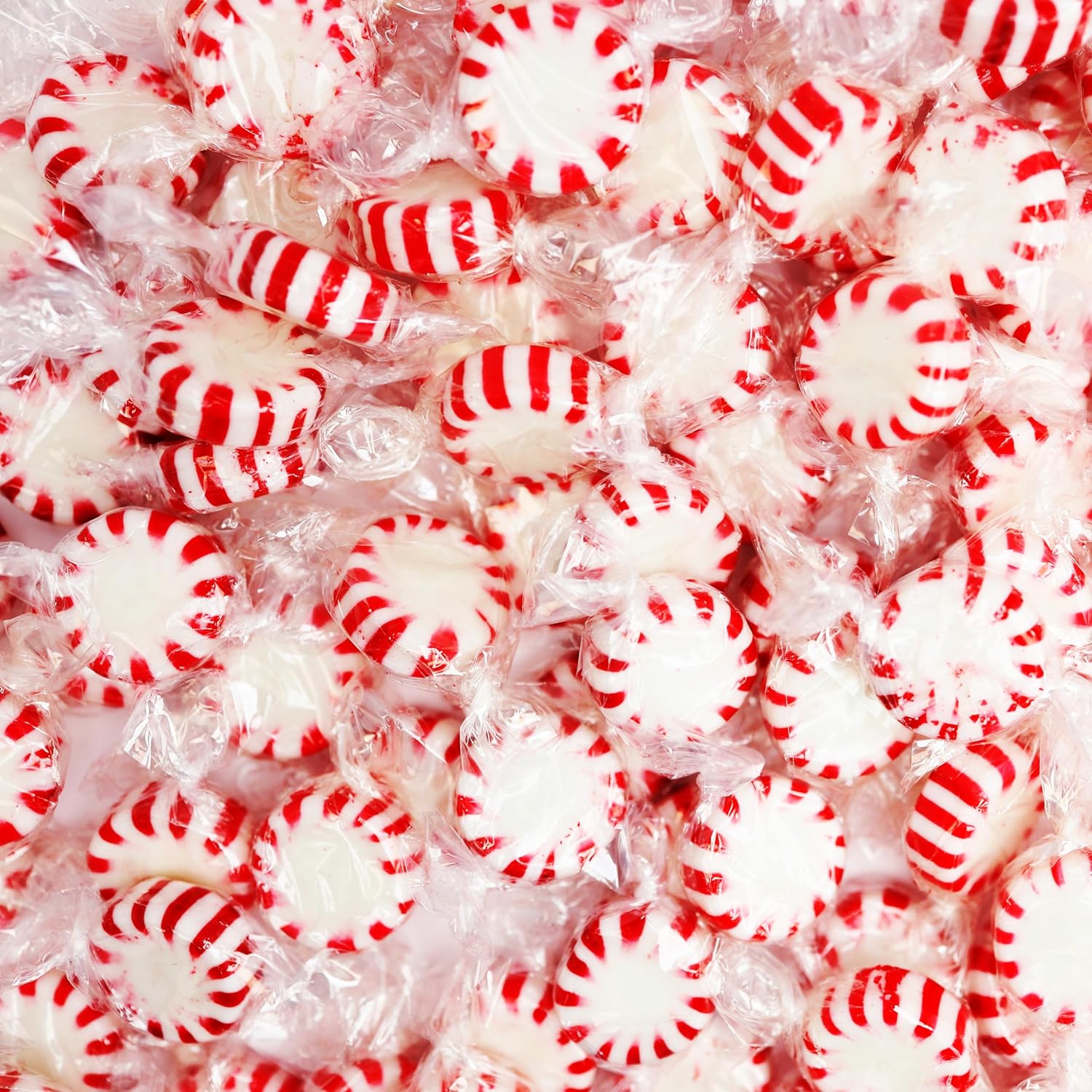 Starlight Peppermint Candy Bulk - 5 Pound - Individually Wrapped Holiday Mints