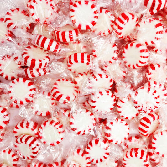 Sarah's Candy Factory Starlight Peppermint Candy Bulk - 5 Pound - Individually Wrapped Holiday Mints
