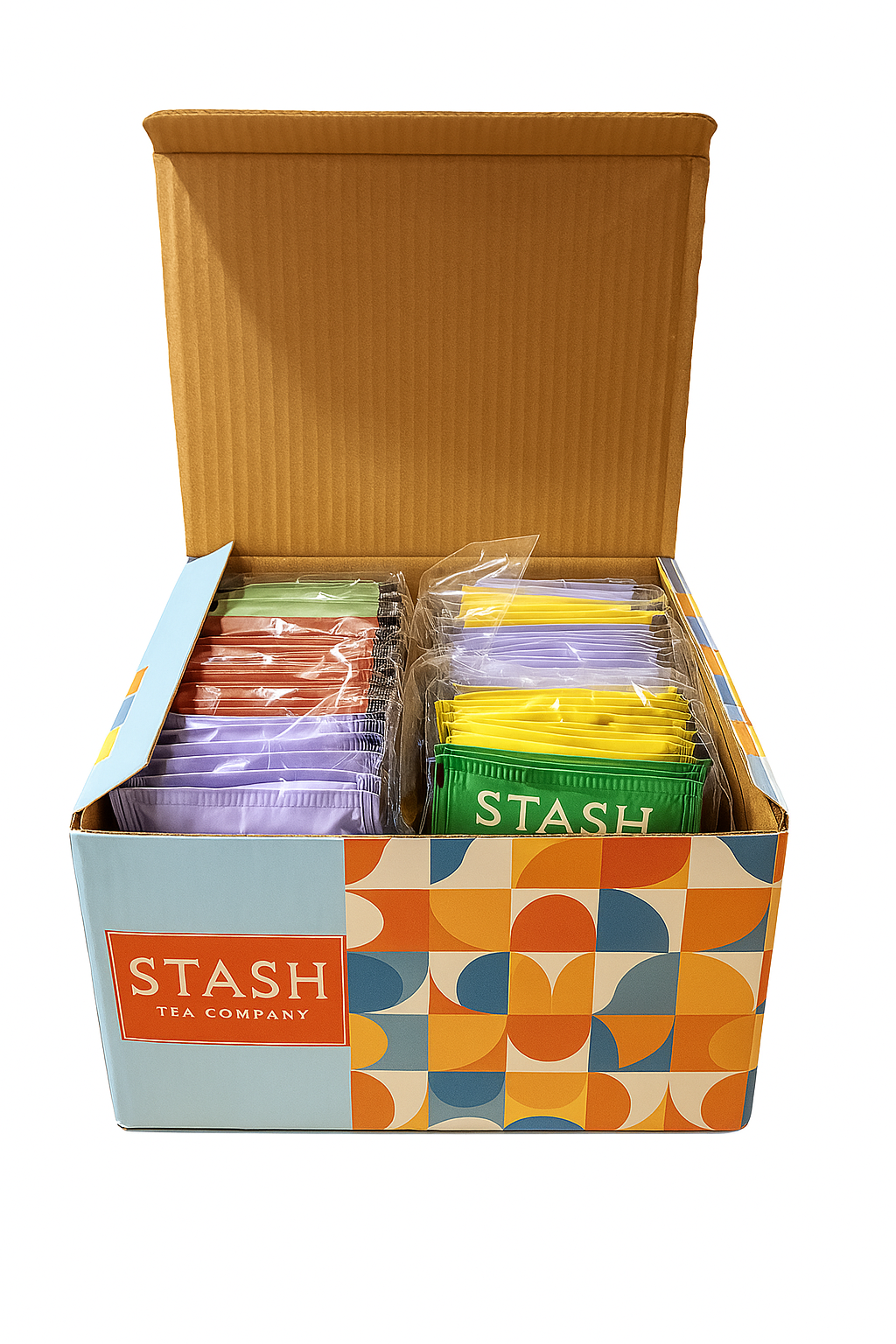 Sarah's Candy Factory Stash Tea Bags Sampler 52 Count - 30 Gourmet Flavors Gift for Him, Her, Mom, Dad, Friends, Coworkers, Family