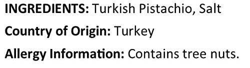 Anna & Sarah Turkish Antep Pistachios, 5 lbs Roasted & Salted