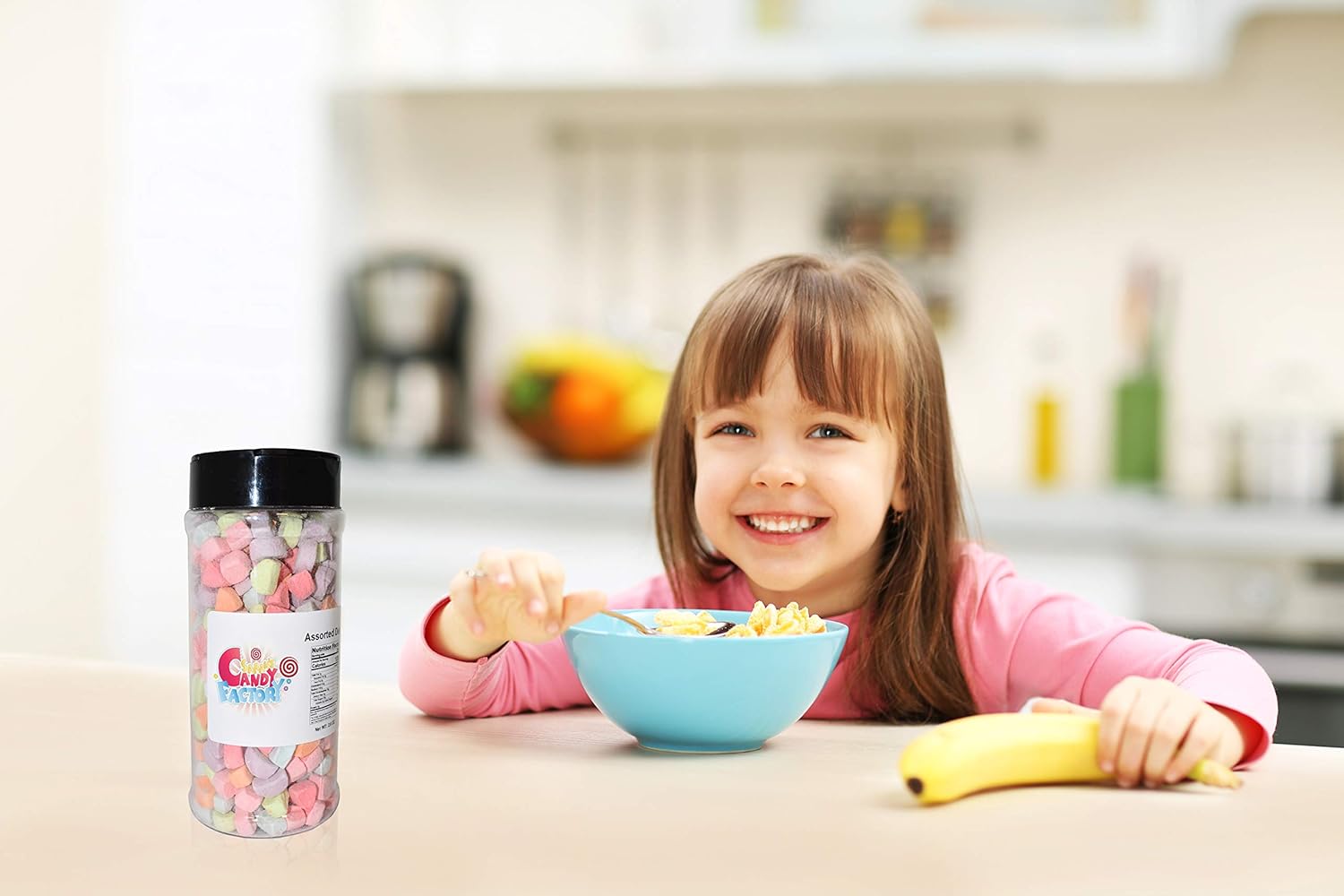 Sarah's Candy Factory Assorted Dehydrated Marshmallow Bits in Jar