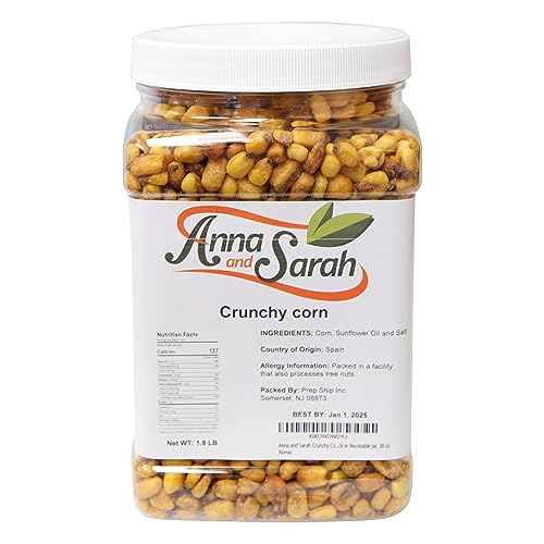 Anna and Sarah Crunchy Corn Nuts – The Ultimate Crunchy Snack