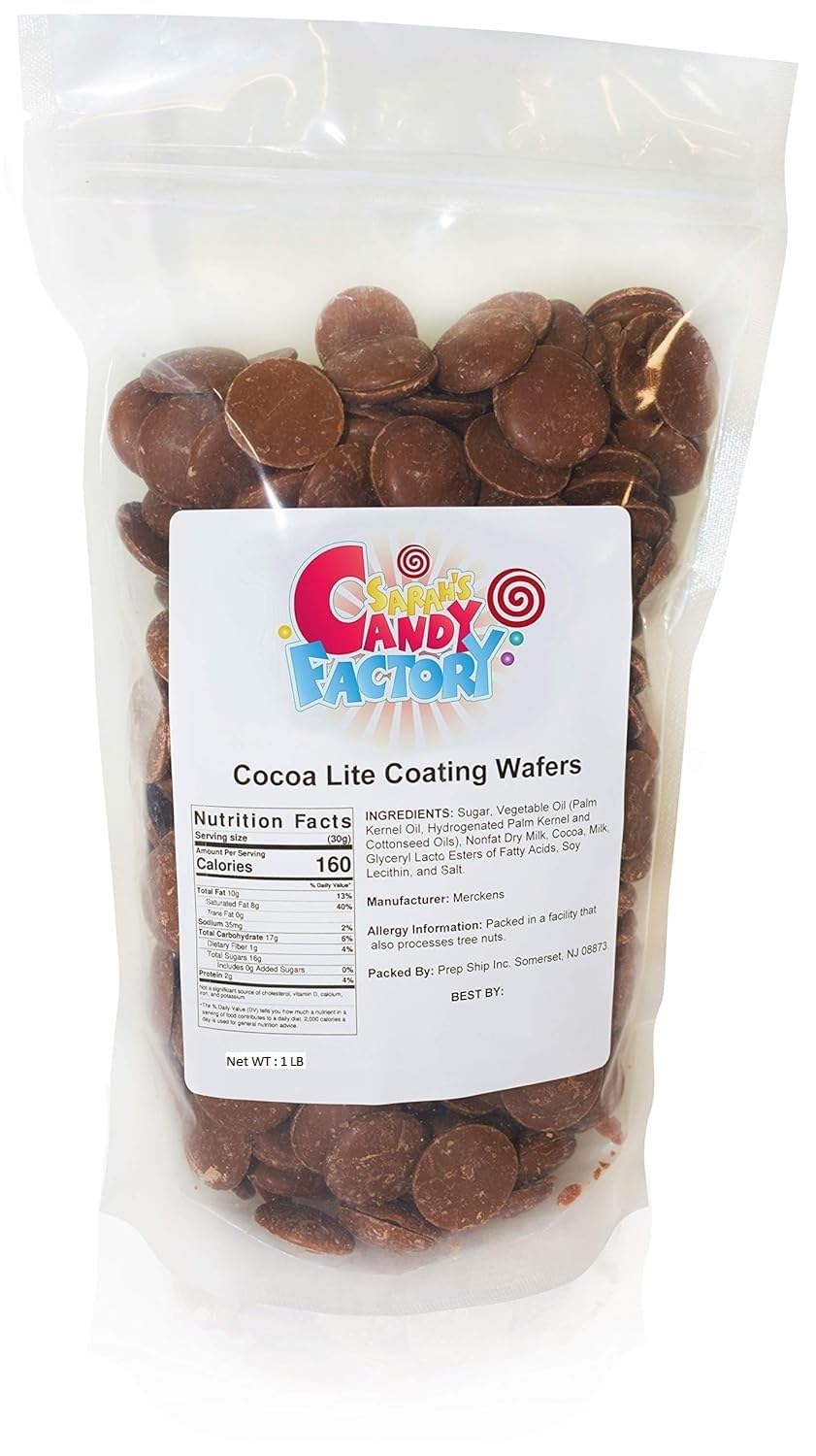 Sarah's Candy Factory Premium Dried Kadayif & Melting Milk Chocolate Coating