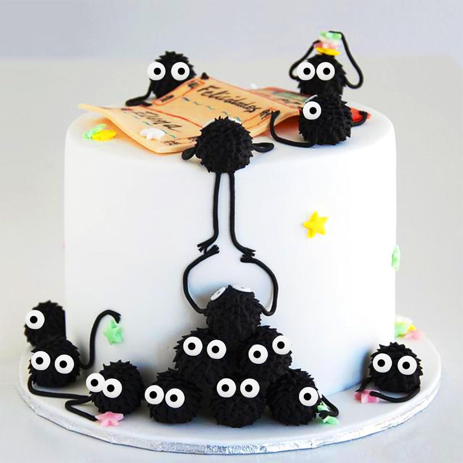 Sarah's Candy Factory Mini Candy Eyes - Edible Sugar Icing for Decorating