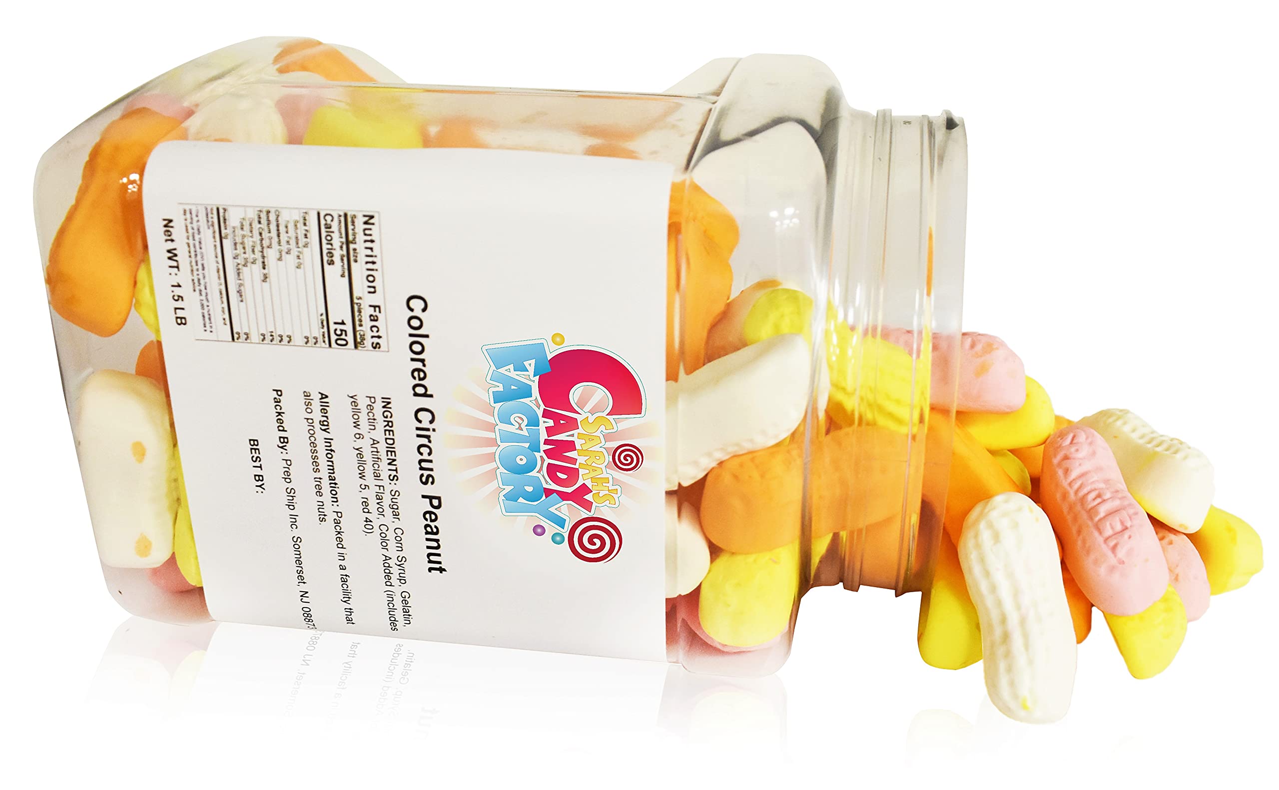 Sarah's Candy Factory Sarah's Candy Factory Assorted Circus Peanuts Marshmallow - 1.5 Lbs