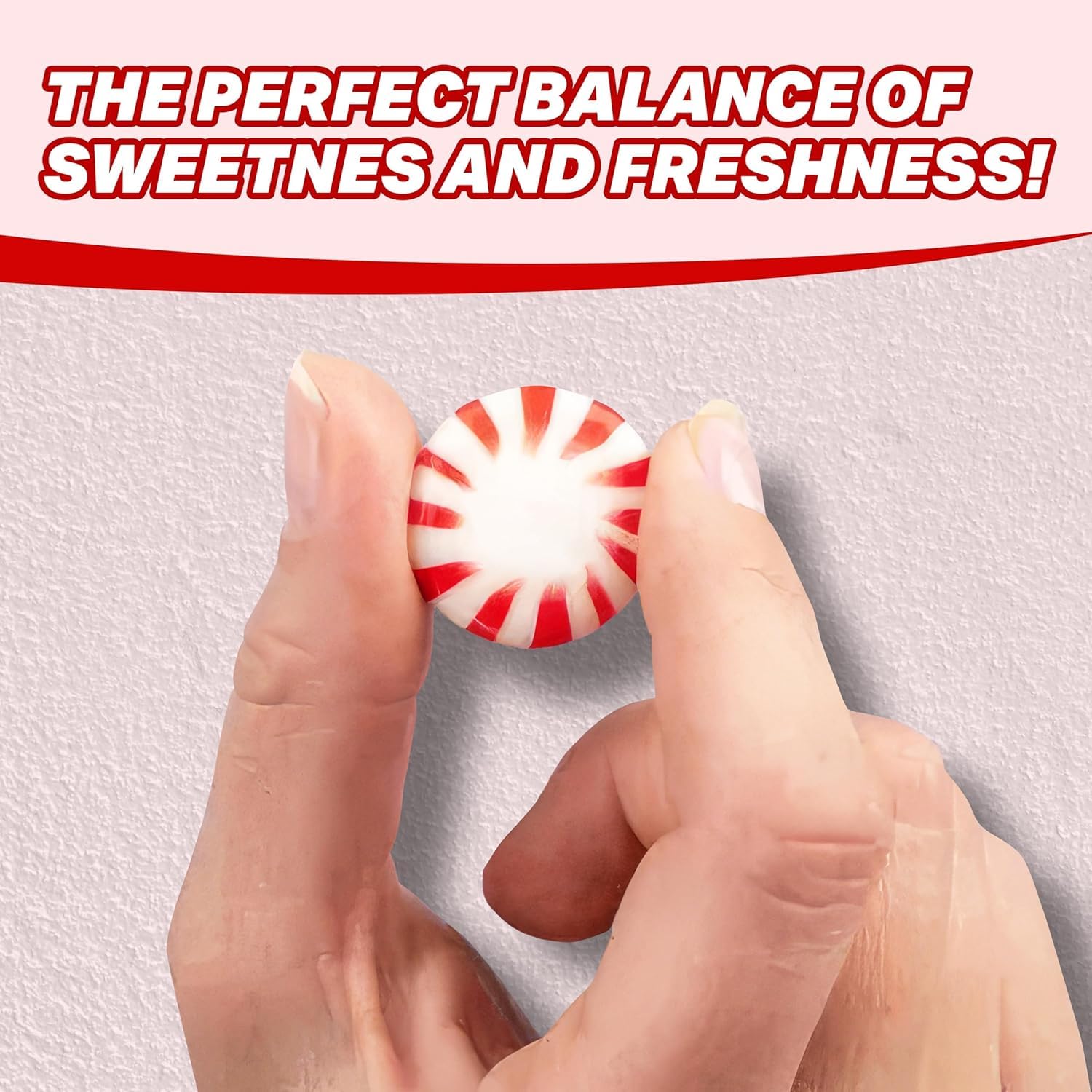 Sarah's Candy Factory Starlight Peppermint Candy Bulk - 5 Pound Resealable Bag