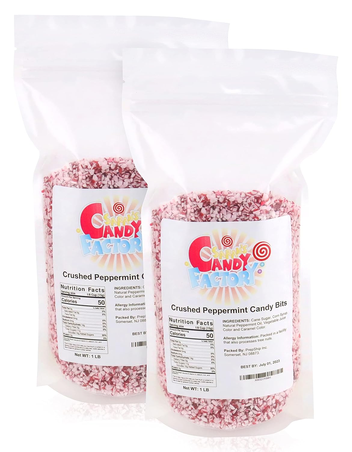 Crushed Peppermint Candy Pieces