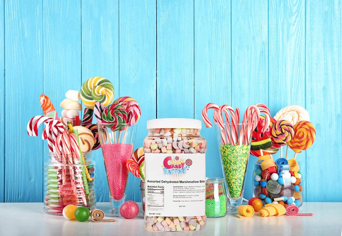 Sarah's Candy Factory Sarah's Candy Factory Assorted Dehydrated Marshmallow Bits - 8 Oz Jar