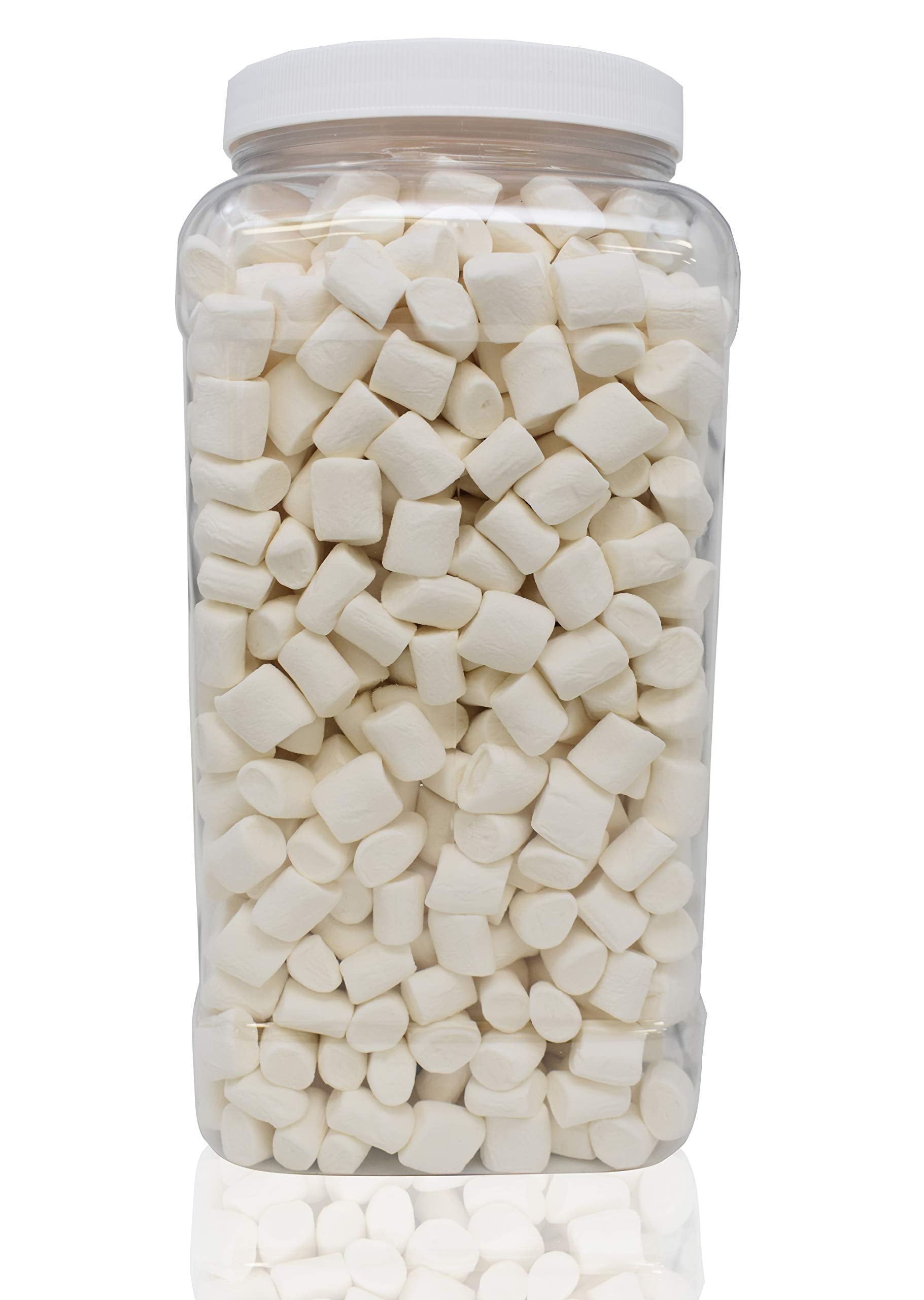 Sarah's Candy Factory Natural Vegan Marshmallows (3 Lbs) - Soft, Fluffy & Dairy-Free!