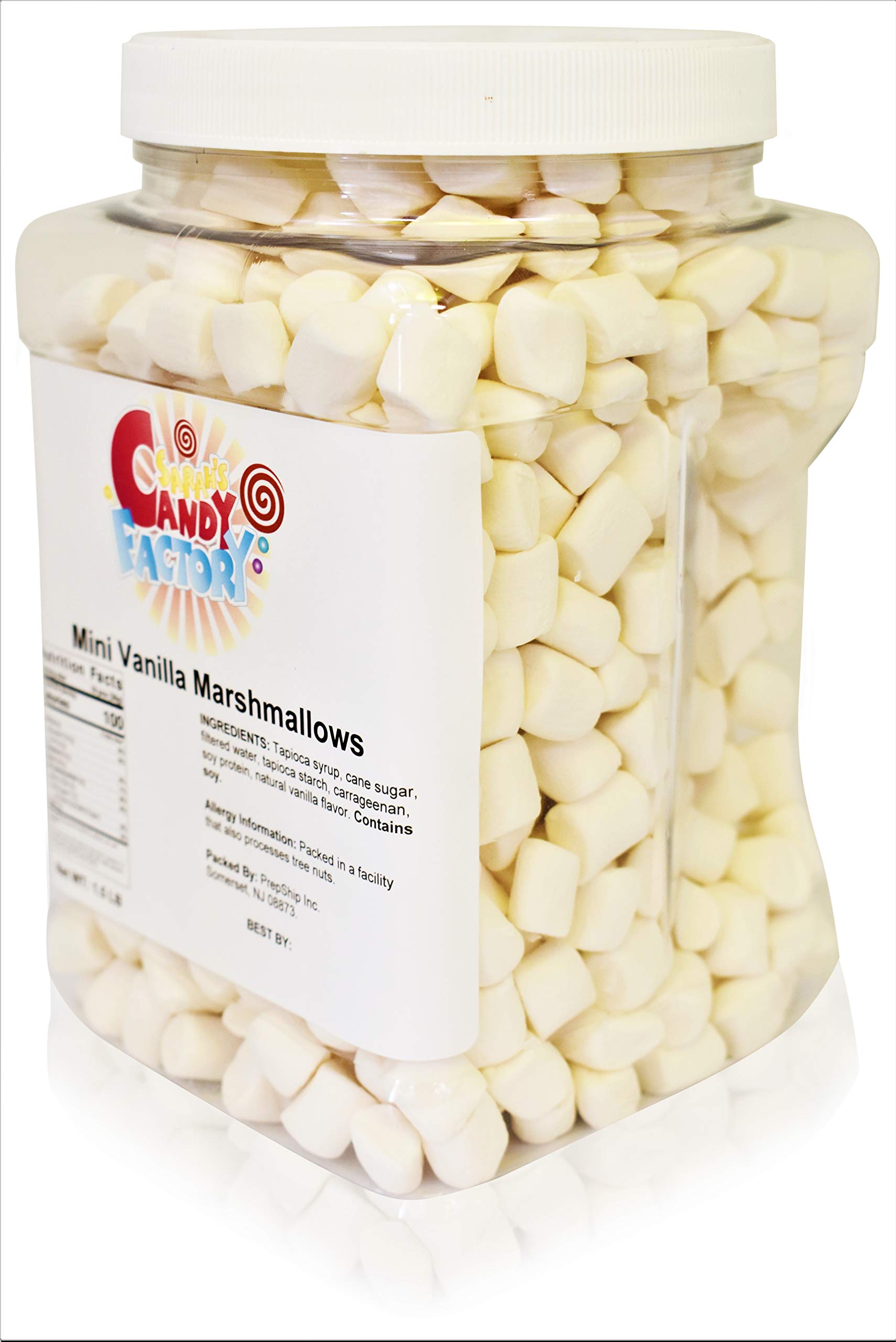 Sarah's Candy Factory Sarah's All Natural Vegan Marshmallow Jar - 1.5 Lbs