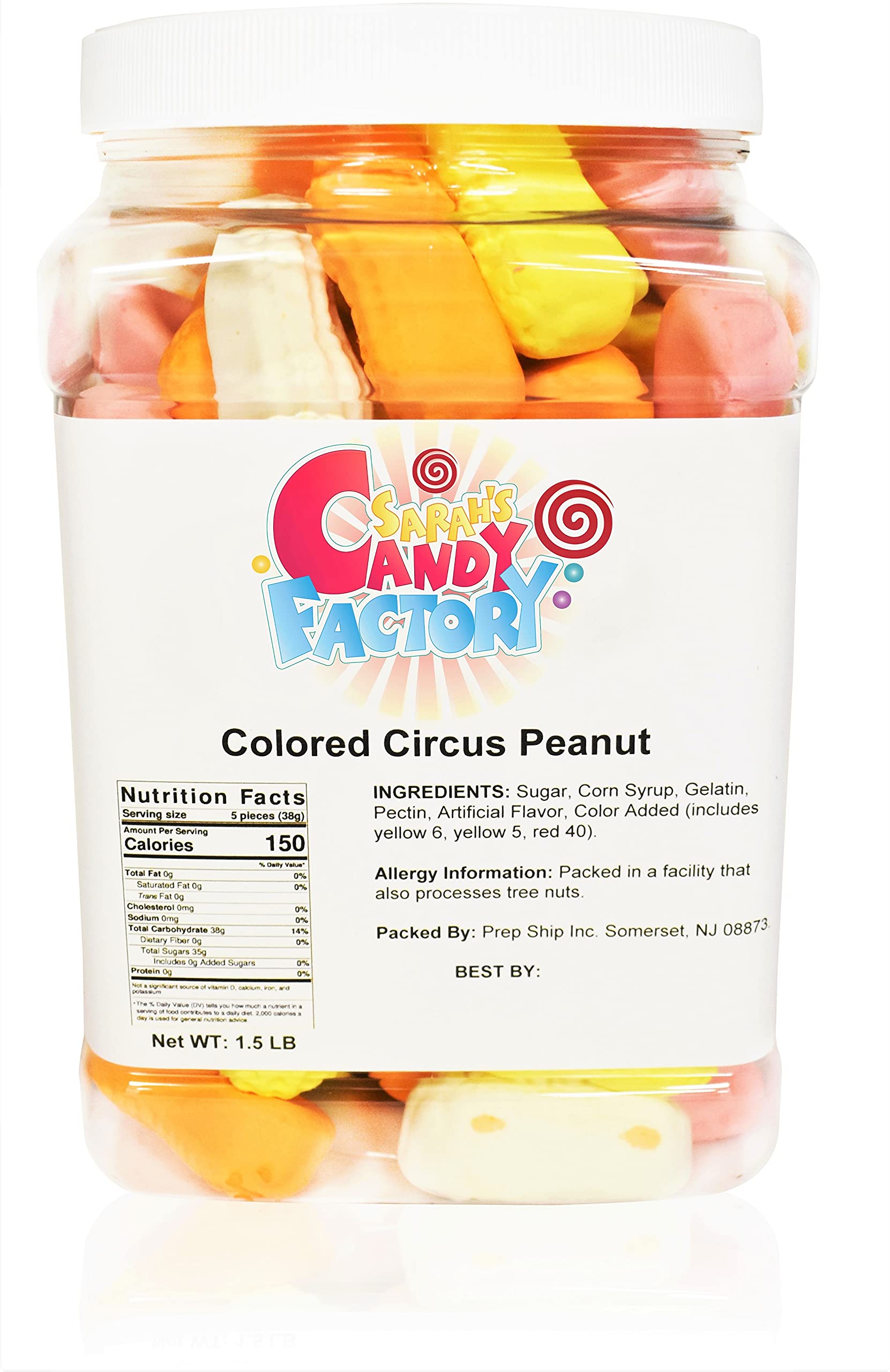 Sarah's Candy Factory Sarah's Candy Factory Assorted Circus Peanuts Marshmallow - 1.5 Lbs