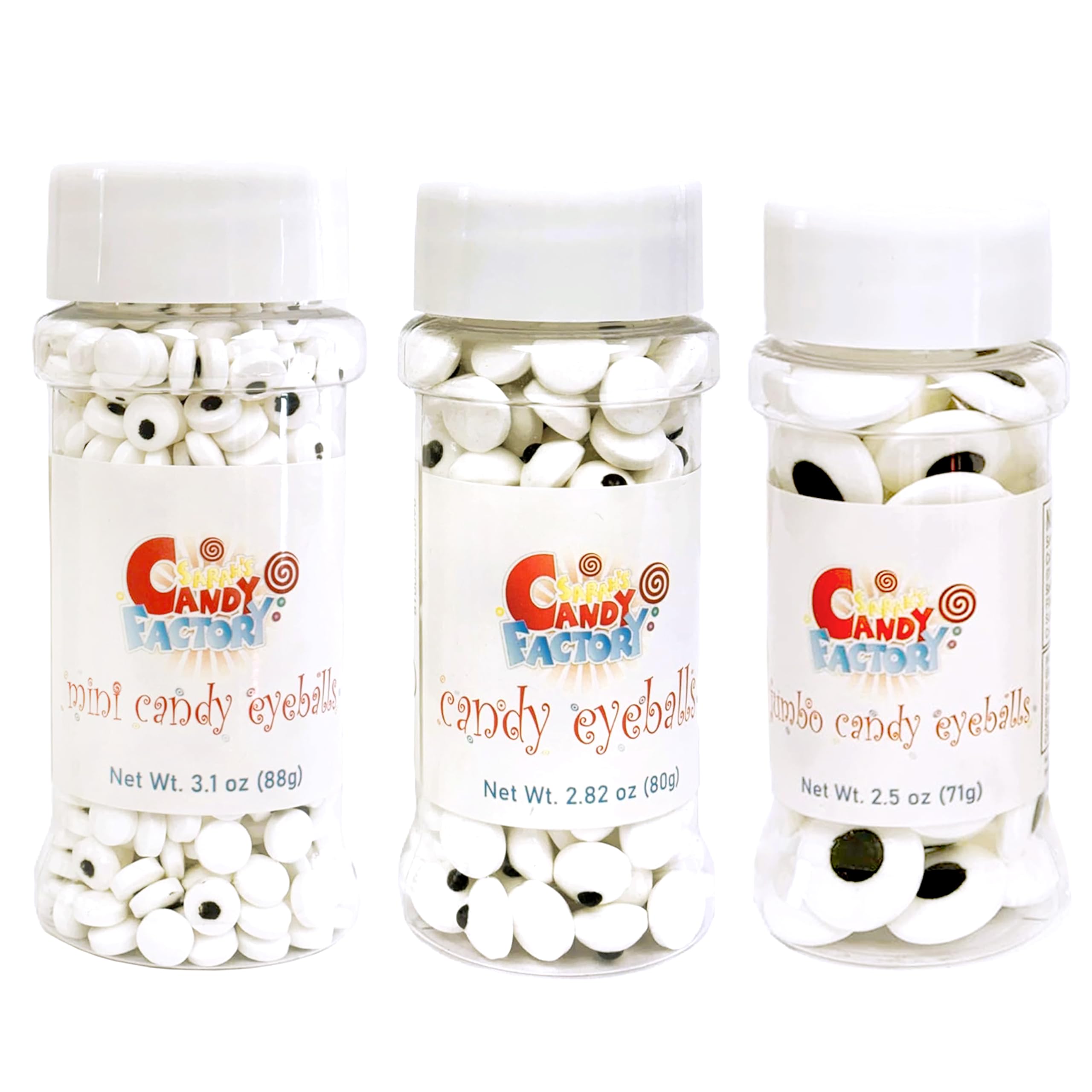 Sarah's Candy Factory Sarah's Candy Factory Edible Candy Eyeballs – 8.10 Oz