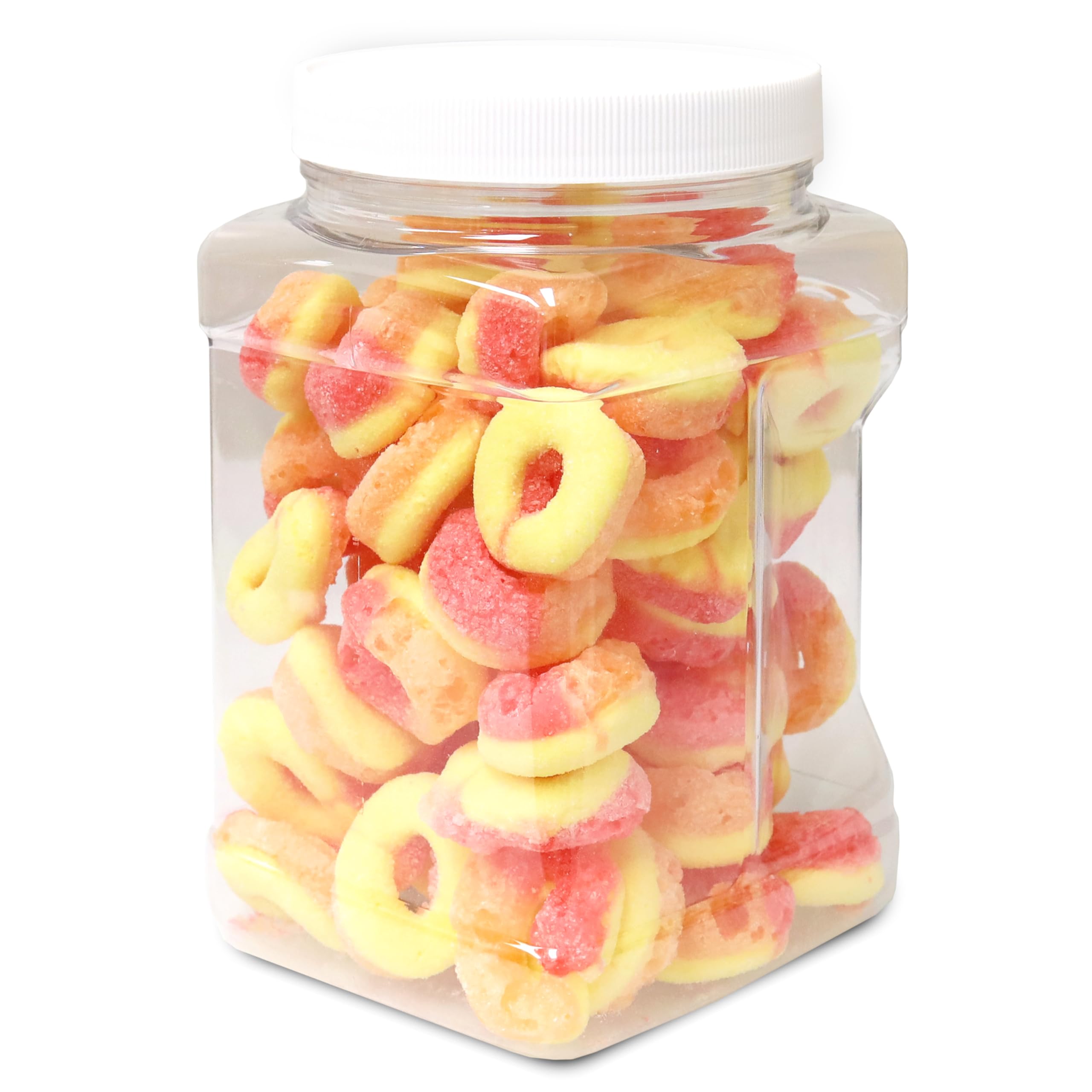 Sarah's Candy Factory Sarah's Candy Factory Freeze-Dried Peach Rings - 12 Oz