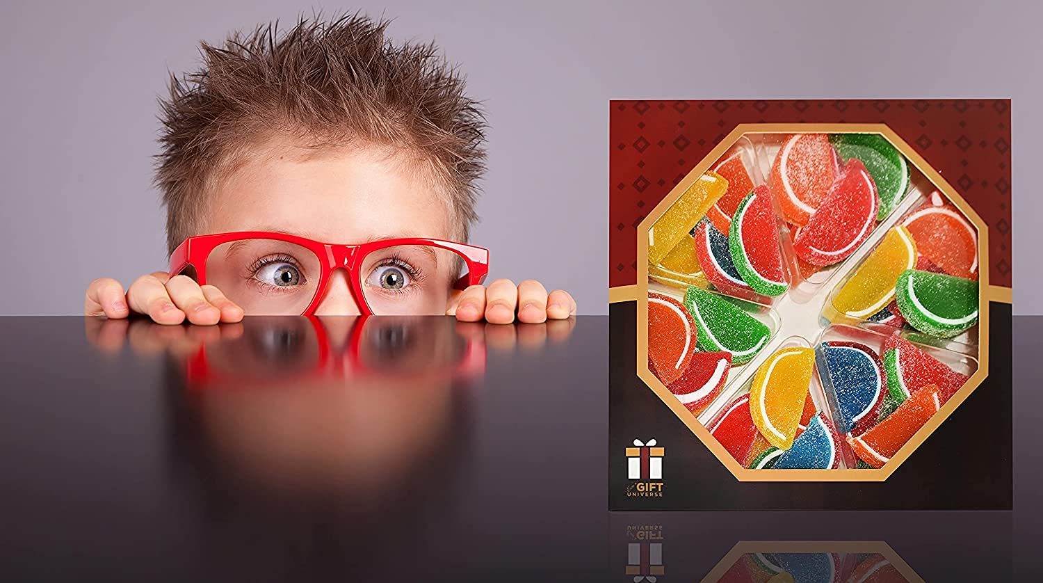 Sarah's Candy Factory Sarah's Candy Factory Assorted Fruit Slice Candy - Kosher Gift Tray, 2 lbs