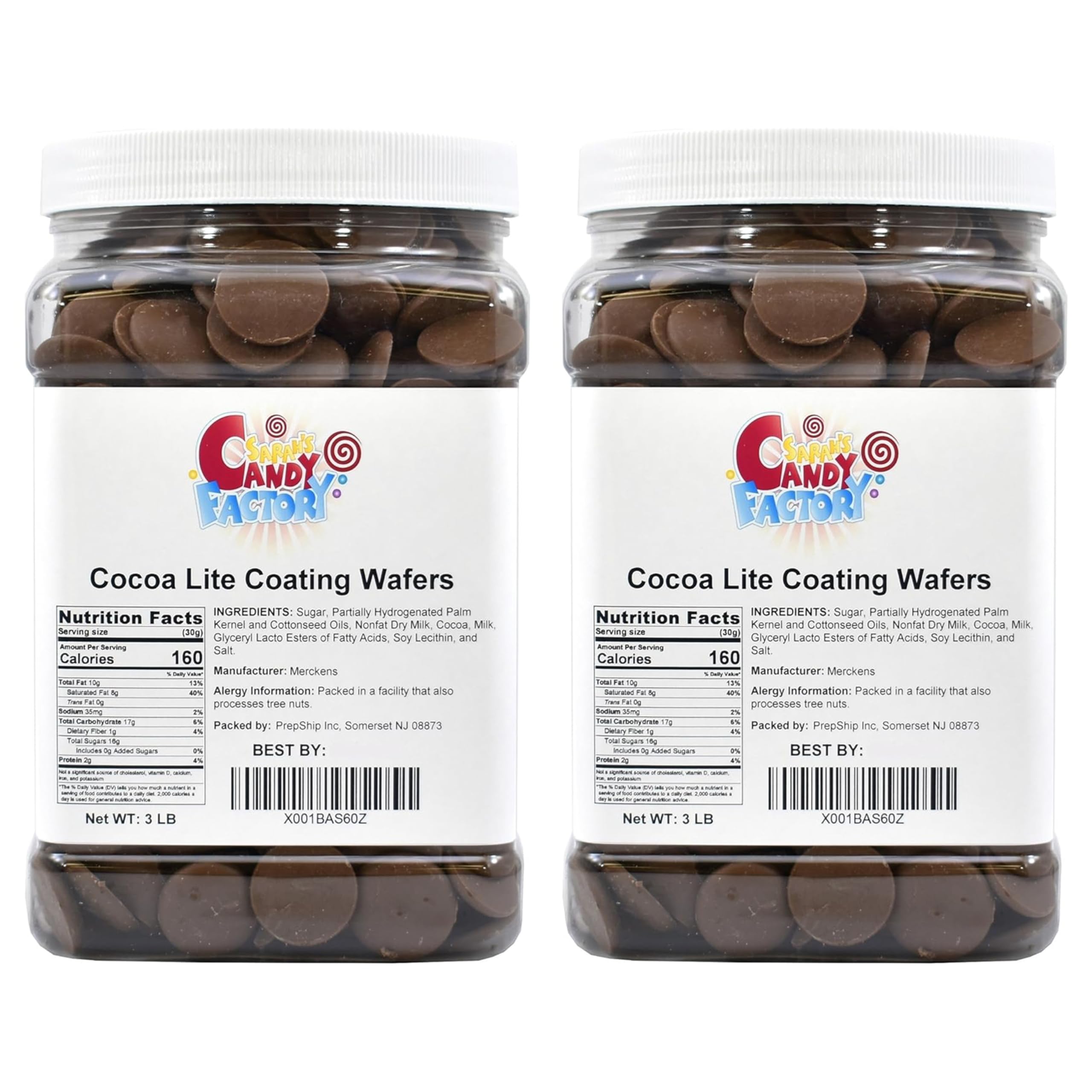 Sarah's Candy Factory Sarah's Candy Factory Lite Chocolate Melting Wafers 2-Pack