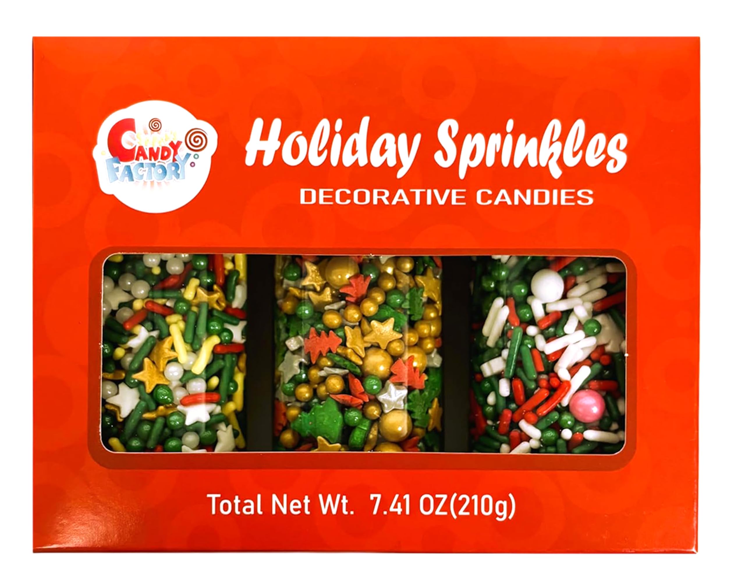 Sarah's Candy Factory Sarah's Candy Factory Holiday Cake Sprinkles Set - 3 Count