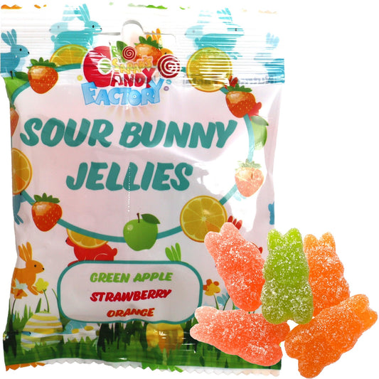 Sarah's Candy Factory Sarah's Candy Factory Easter Mix Sour Bunny Gummies - 8 Pack