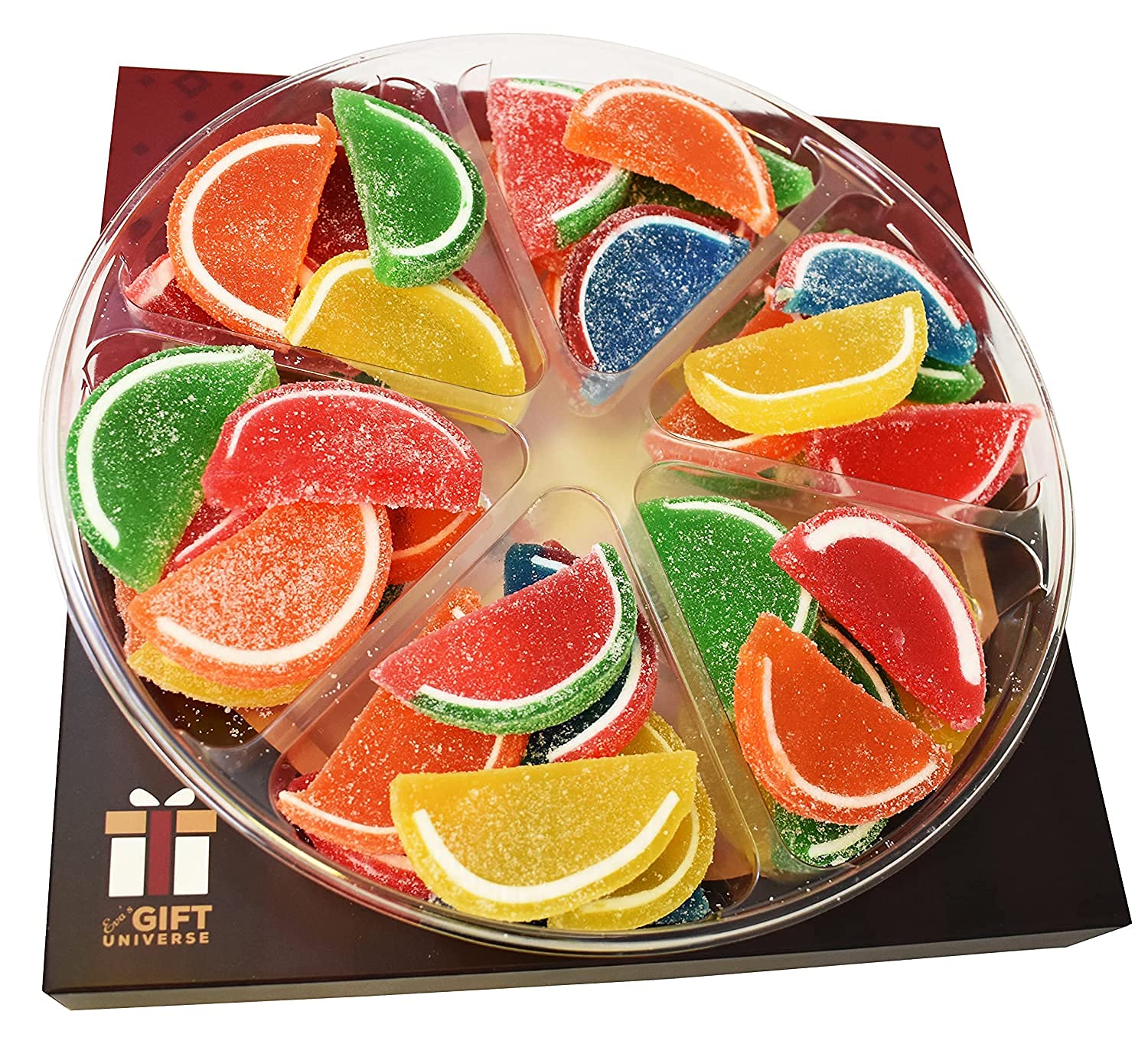 Sarah's Candy Factory Sarah's Candy Factory Assorted Fruit Slice Candy - Kosher Gift Tray, 2 lbs