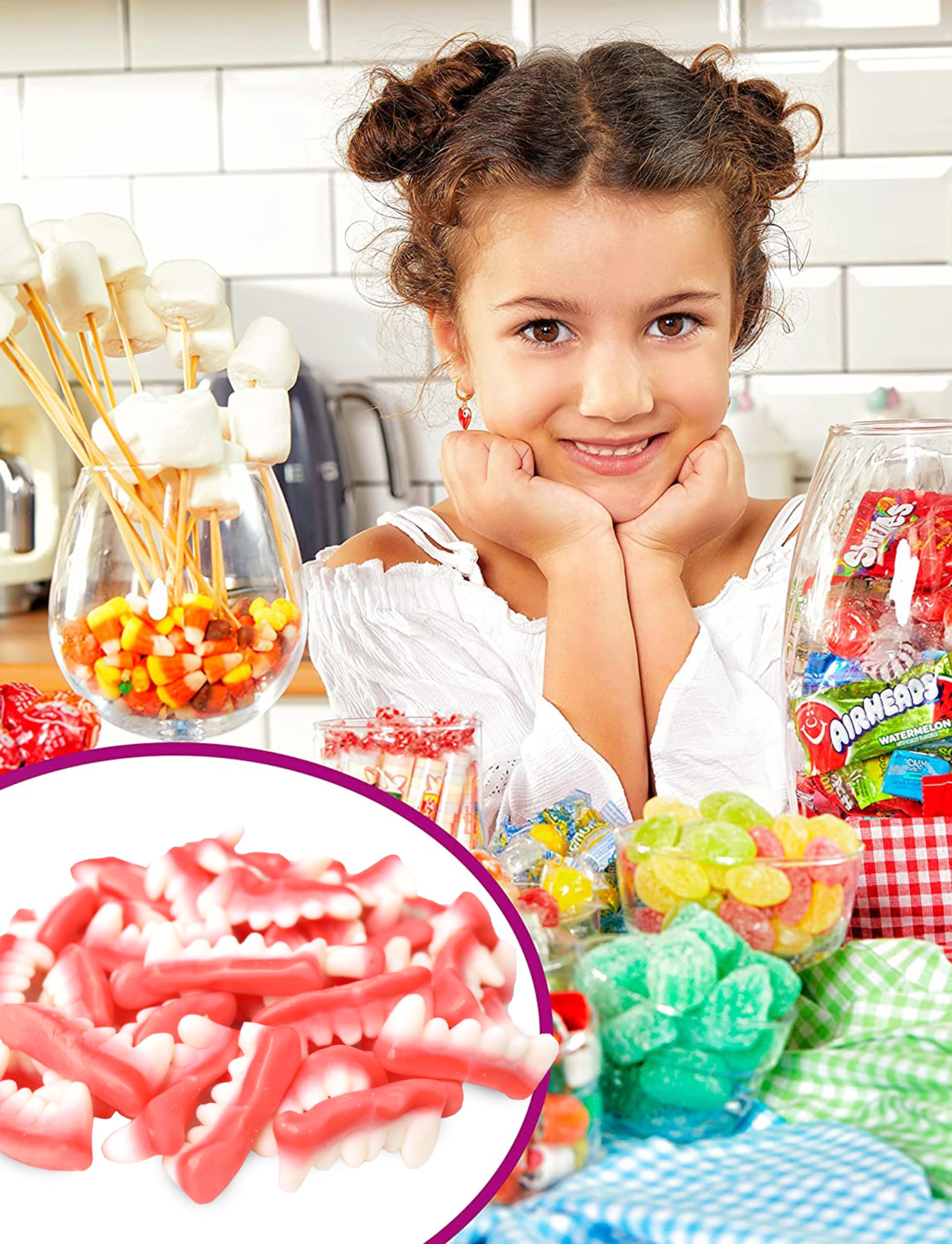 Sarah's Candy Factory Sarah's Candy Factory 20 Lbs Halloween Dracula Teeth Gummy Candy