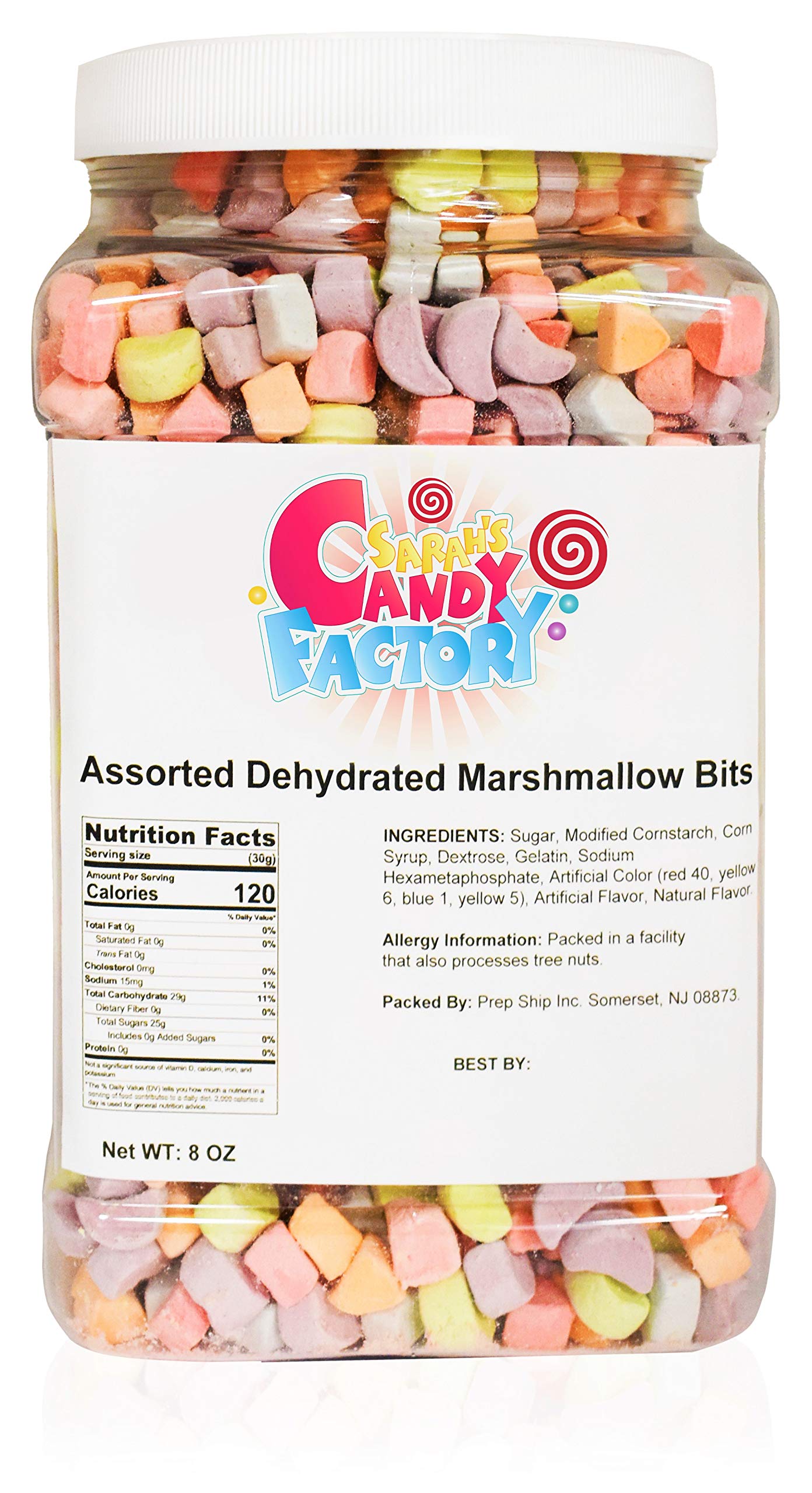 Sarah's Candy Factory Sarah's Candy Factory Assorted Dehydrated Marshmallow Bits - 8 Oz Jar