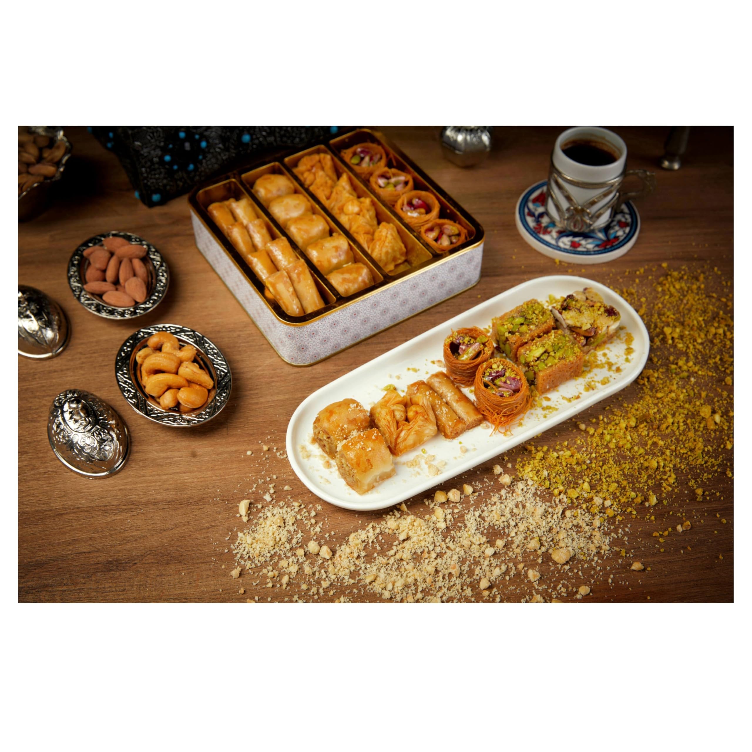 Sarah's Candy Factory Sarah's Candy Factory Premium Baklava Gift Box - 0.5 Lb