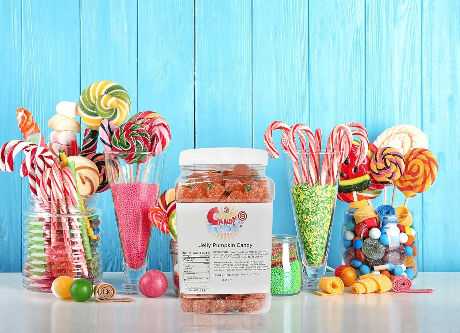Sarah's Candy Factory Sarah's Candy Factory Soft Jelly Pumpkin Candy - 3 Lbs