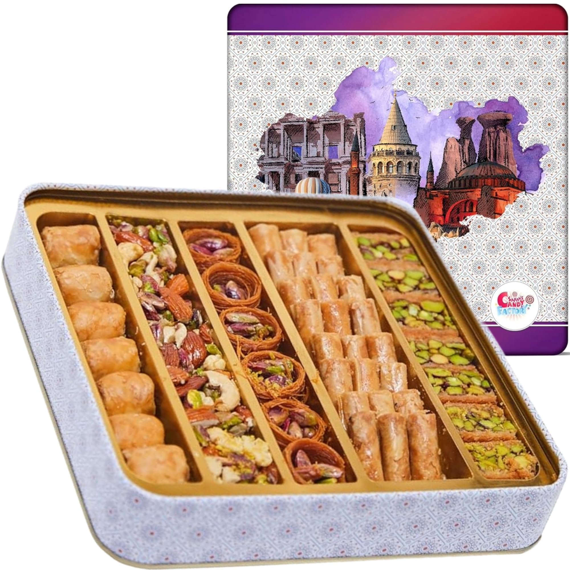 Sarah's Candy Factory Sarah's Candy Factory Assorted Premium Baklava Gift Box