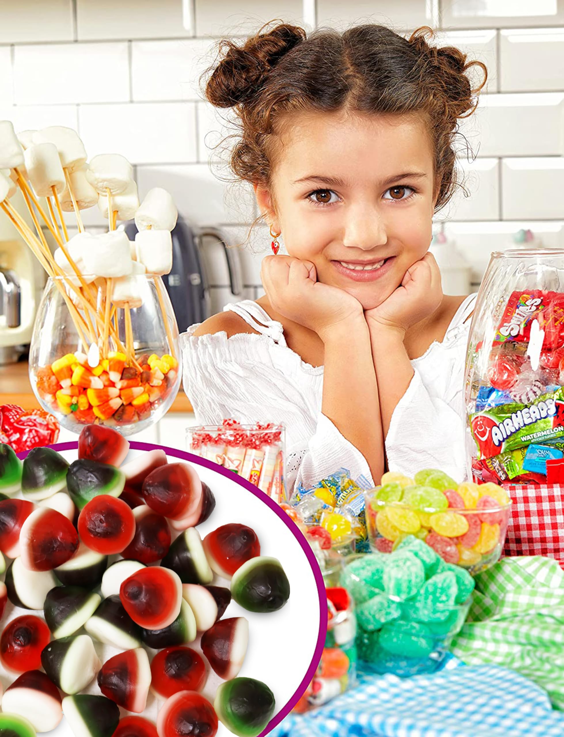 Sarah's Candy Factory Sarah's Candy Factory Halloween Mini Eye Gummy Candy - 20 Lbs Bulk Box