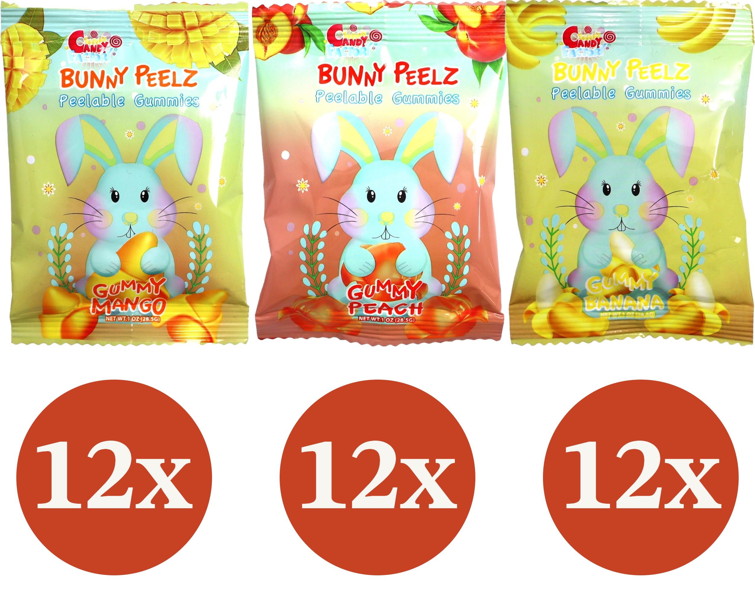 Sarah's Candy Factory Sarah's Candy Factory Peelable Gummy Candy - 3 Flavors