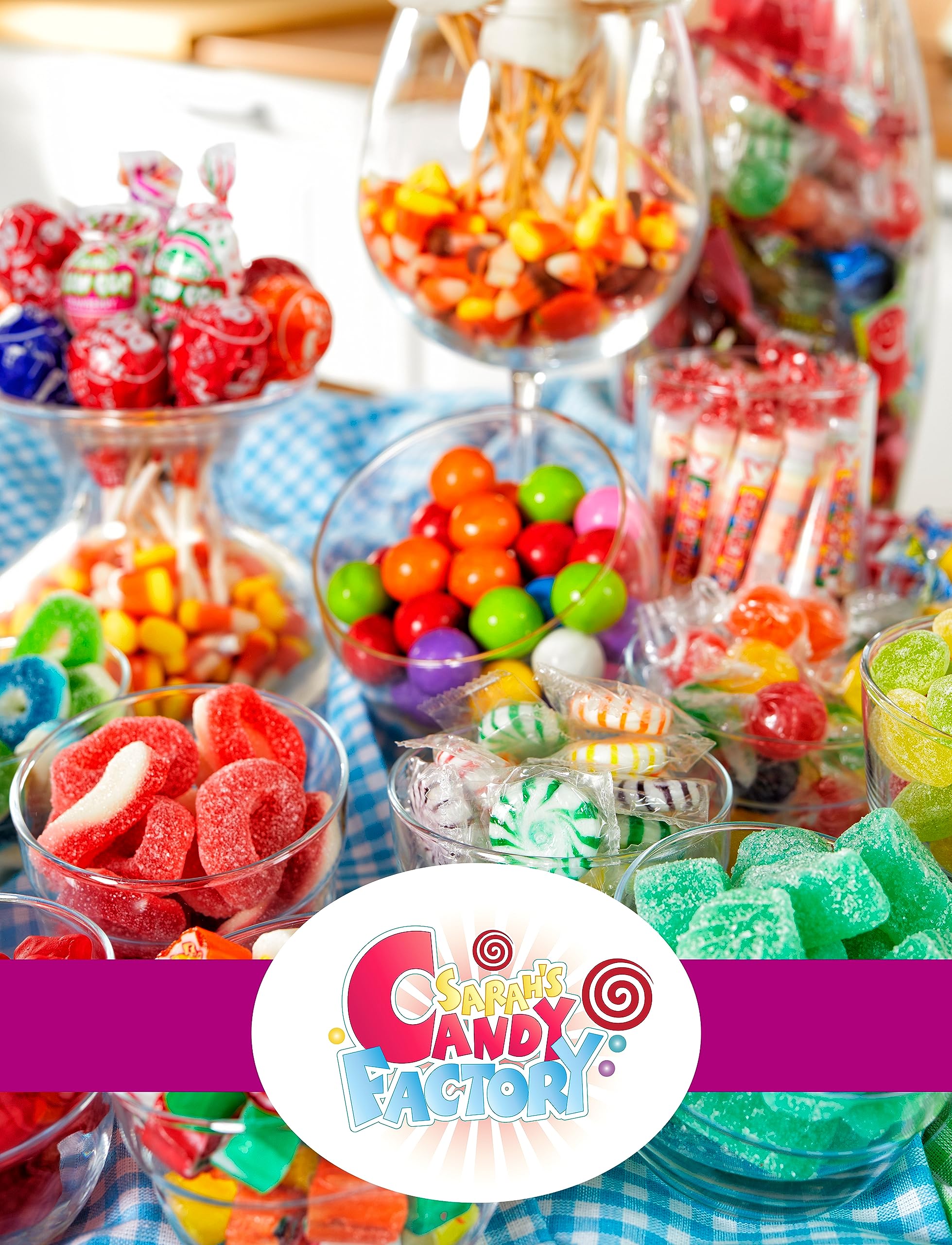 Sarah's Candy Factory Sarah's Candy Factory 8 lb Assorted Fruit Candy Box