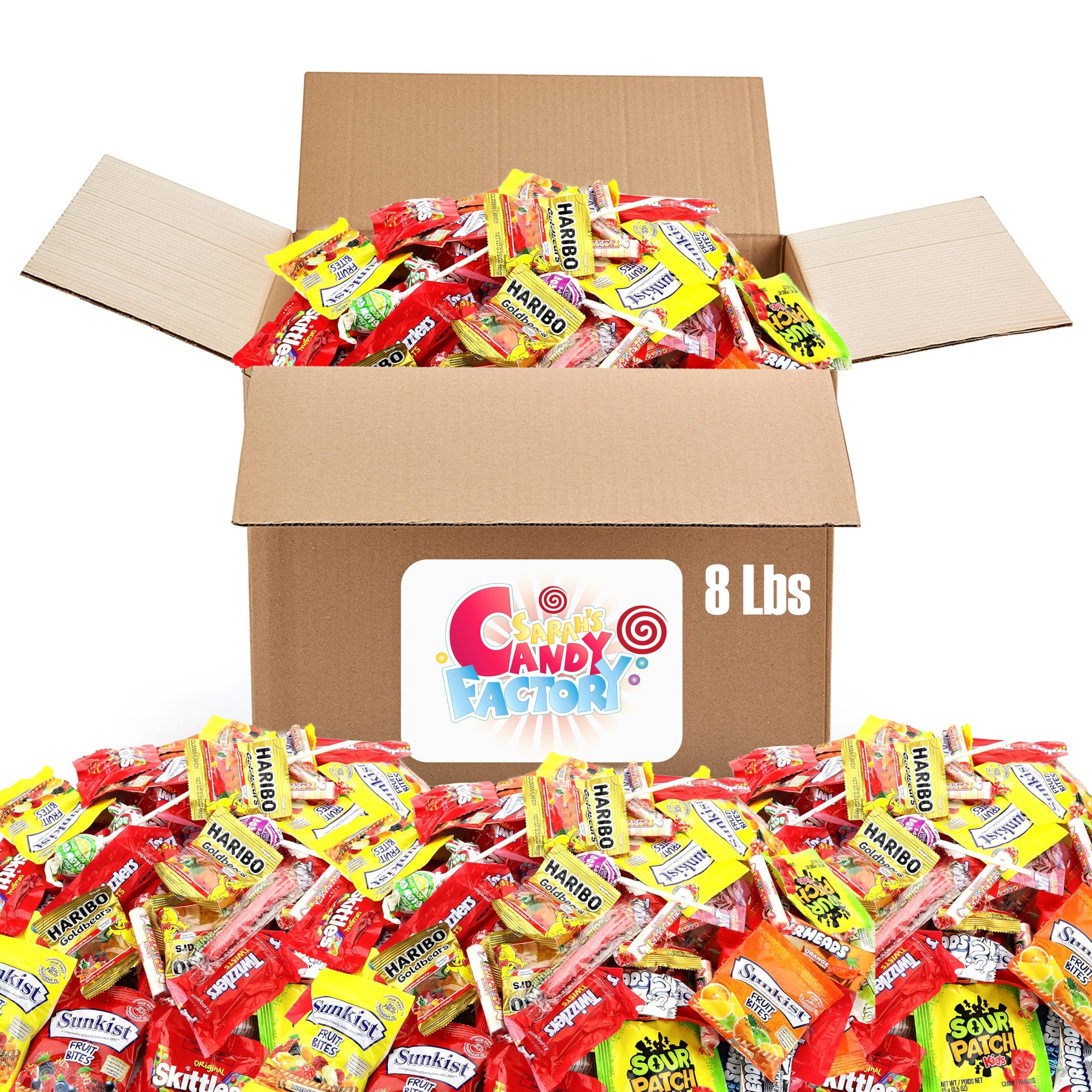 Sarah's Candy Factory Sarah's Candy Factory 8 lb Assorted Fruit Candy Box