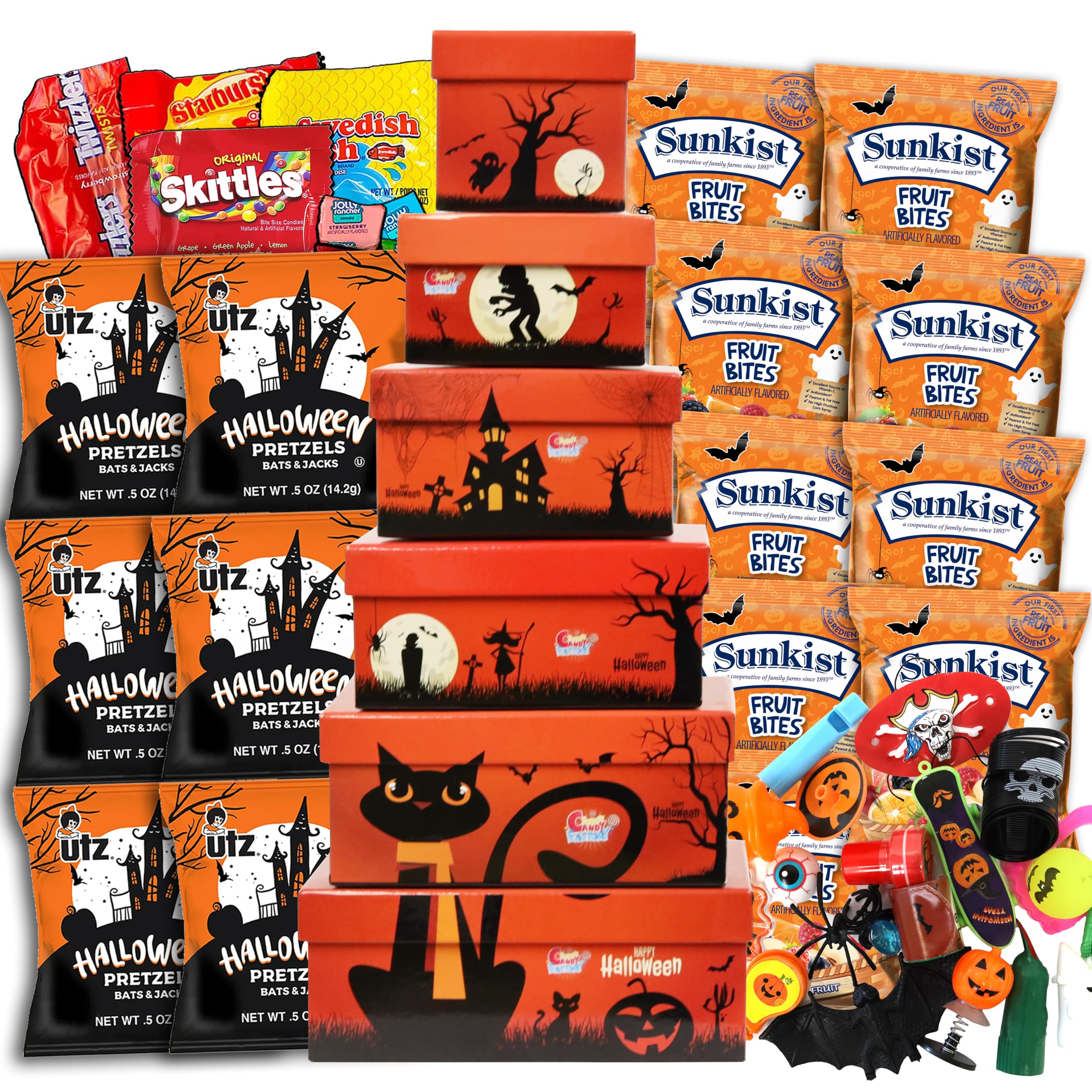 Sarah's Candy Factory Sarah's Candy Factory Halloween Theme Tower Box - 20 Pack