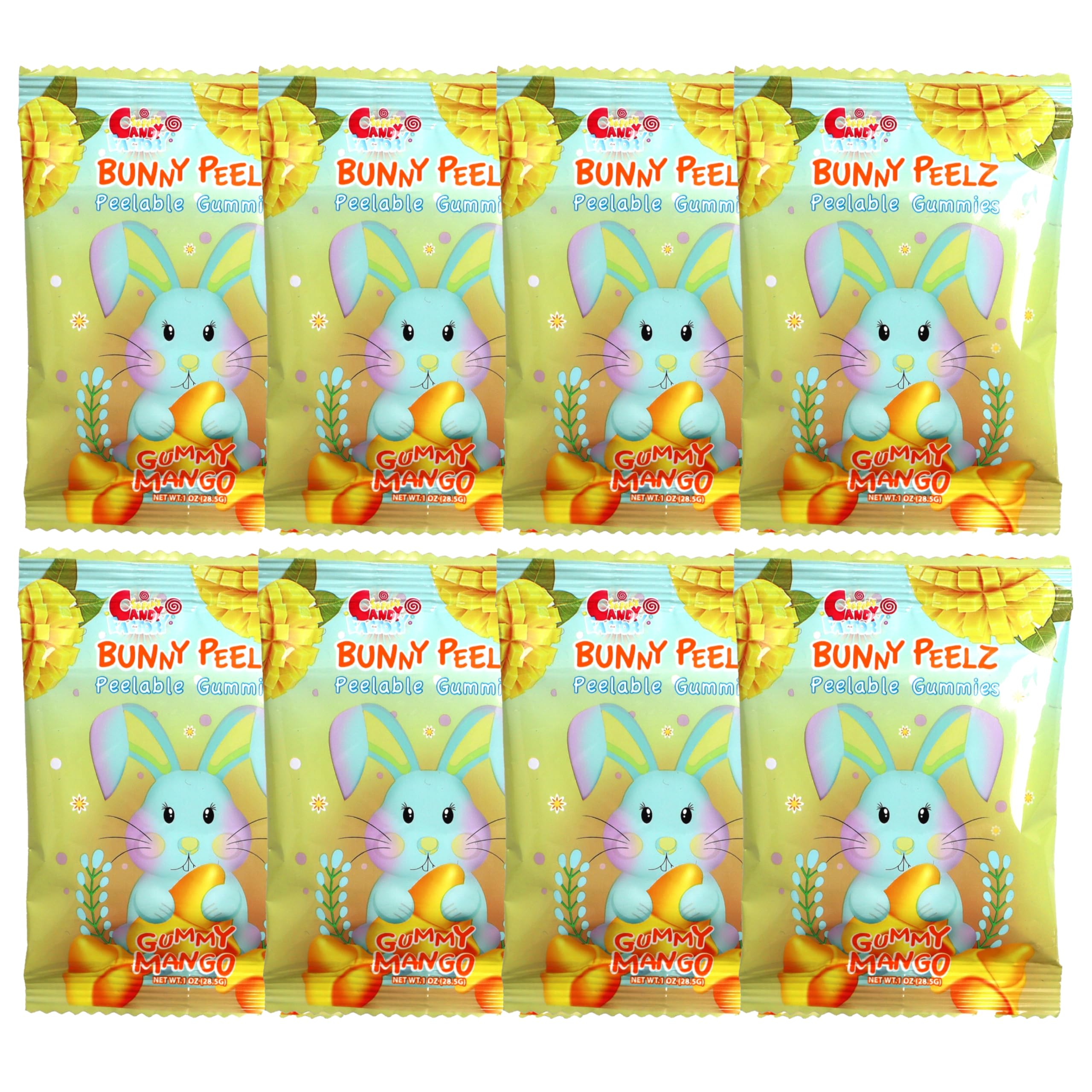 Sarah's Candy Factory Sarah's Candy Factory Peelable Mango Gummy - 8 Pack