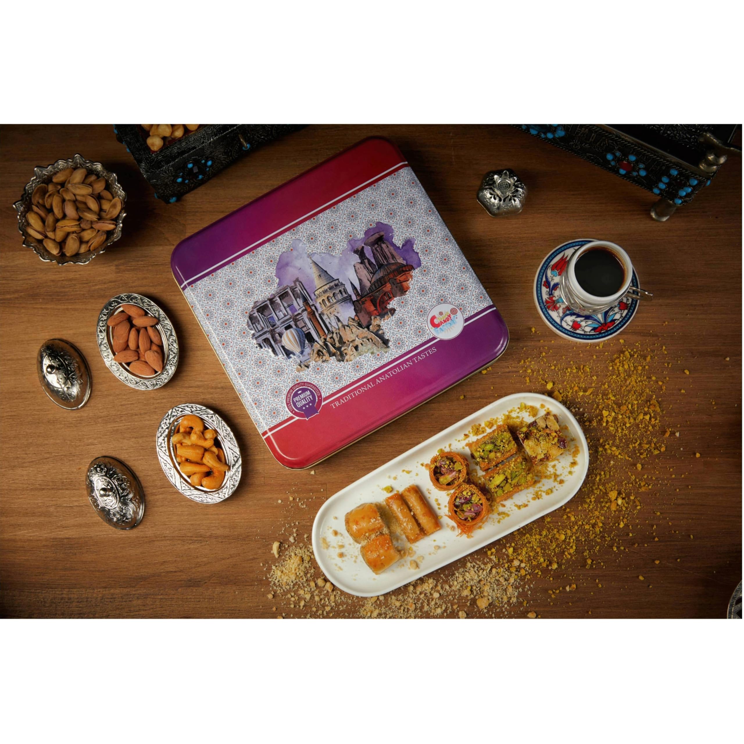 Sarah's Candy Factory Sarah's Candy Factory Premium Baklava Gift Box - 0.5 Lb