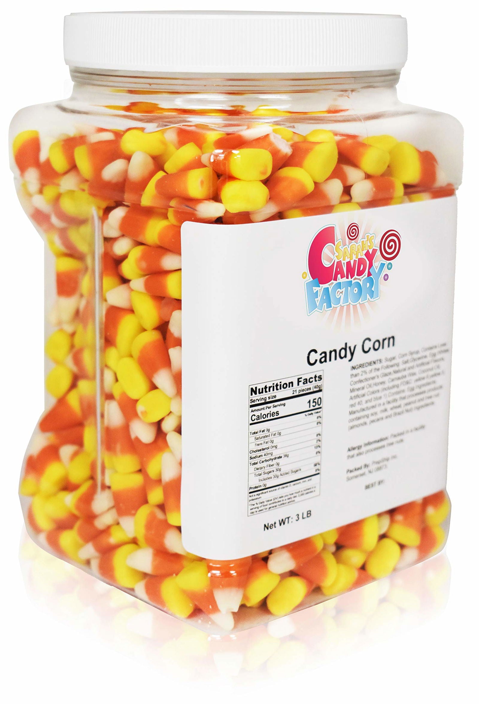 Sarah's Candy Factory Candy Corn - 3 Lbs of Old-Fashioned Sweet Treats