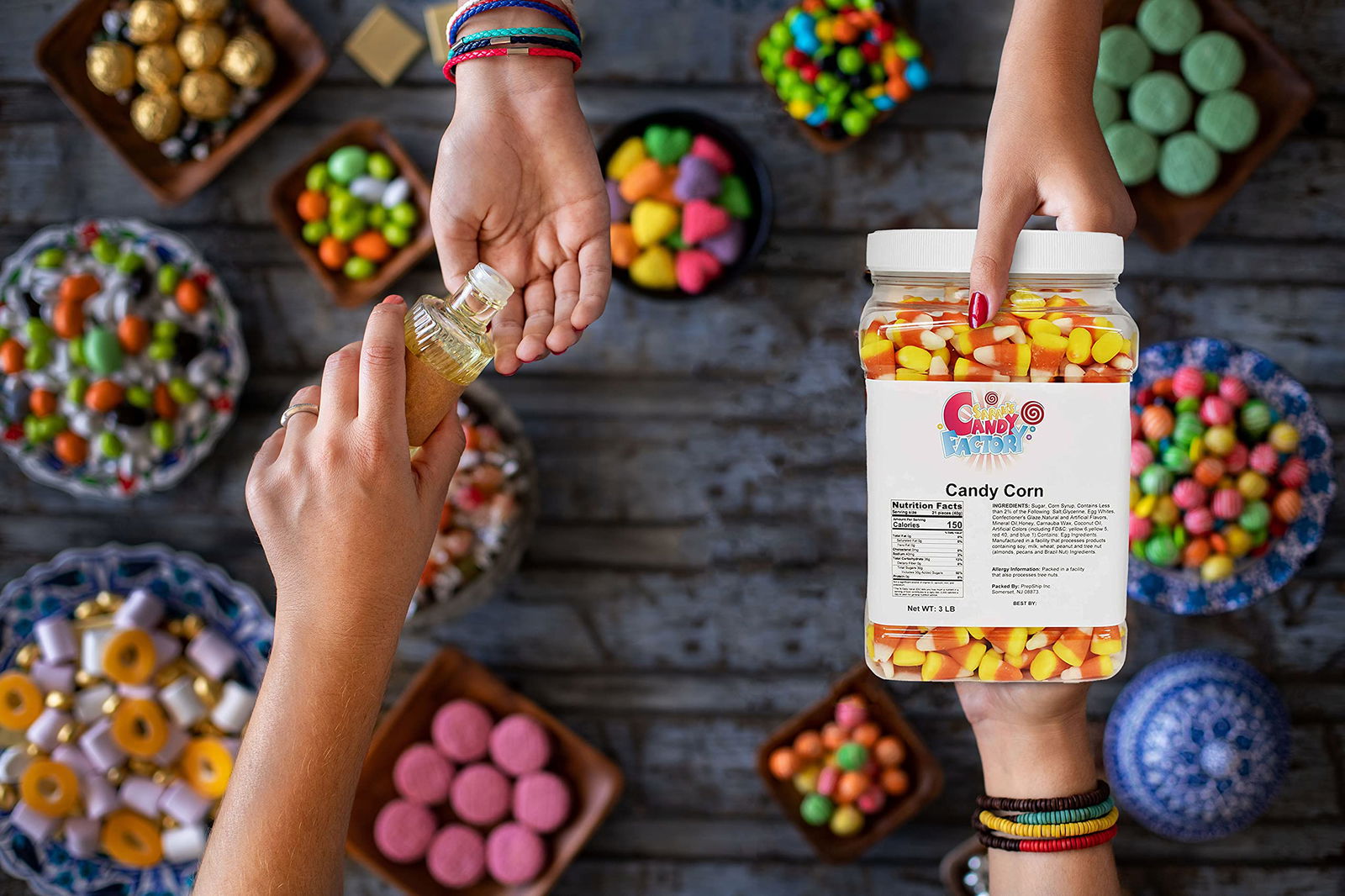 Sarah's Candy Factory Candy Corn - 3 Lbs of Old-Fashioned Sweet Treats