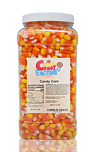 Sarah's Candy Factory 6 Lbs Candy Corn in Jar - Sarah's Candy Factory