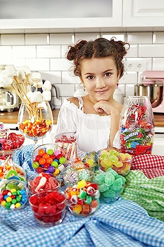 Sarah's Candy Factory Sanded Lemon Drops Candy - 6 Lbs Jar (Gluten Free)