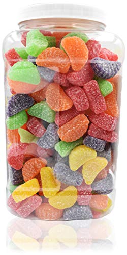 Sarah's Candy Factory Assorted Fruit Slices Candy - 5 Lbs Jar