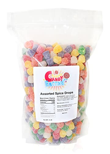 Sarah's Candy Factory Sarah's Spice Drops - 5 lb Assorted Candy Bag