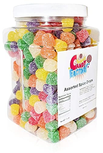 Sarah's Candy Factory Sarah's Spice Drops - Assorted Candy Factory Treats, 3 lbs