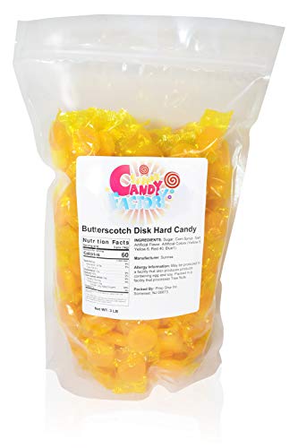 Sarah's Candy Factory Butterscotch Discs - 3 Lbs Resealable Bag