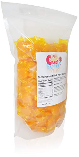 Sarah's Candy Factory Butterscotch Discs - 3 Lbs Resealable Bag