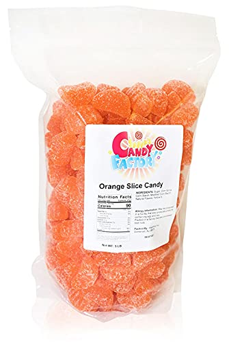 Sarah's Candy Factory Orange Slice Candy - 2.5 Lbs or 5 Lbs