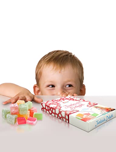 Sarah's Candy Factory Turkish Delight Assorted Fruit Flavors 15.8 oz
