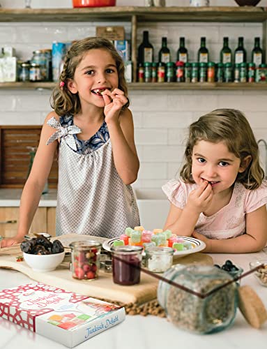 Sarah's Candy Factory Turkish Delight Assorted Fruit Flavors 15.8 oz