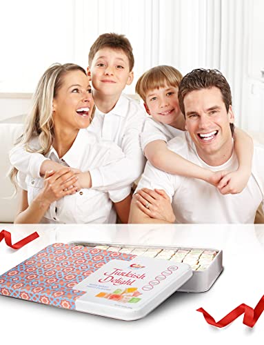 Sarah's Candy Factory Assorted Fruit Flavors Turkish Delight (30 oz)