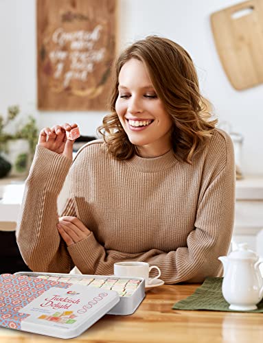 Sarah's Candy Factory Assorted Fruit Flavors Turkish Delight (30 oz)