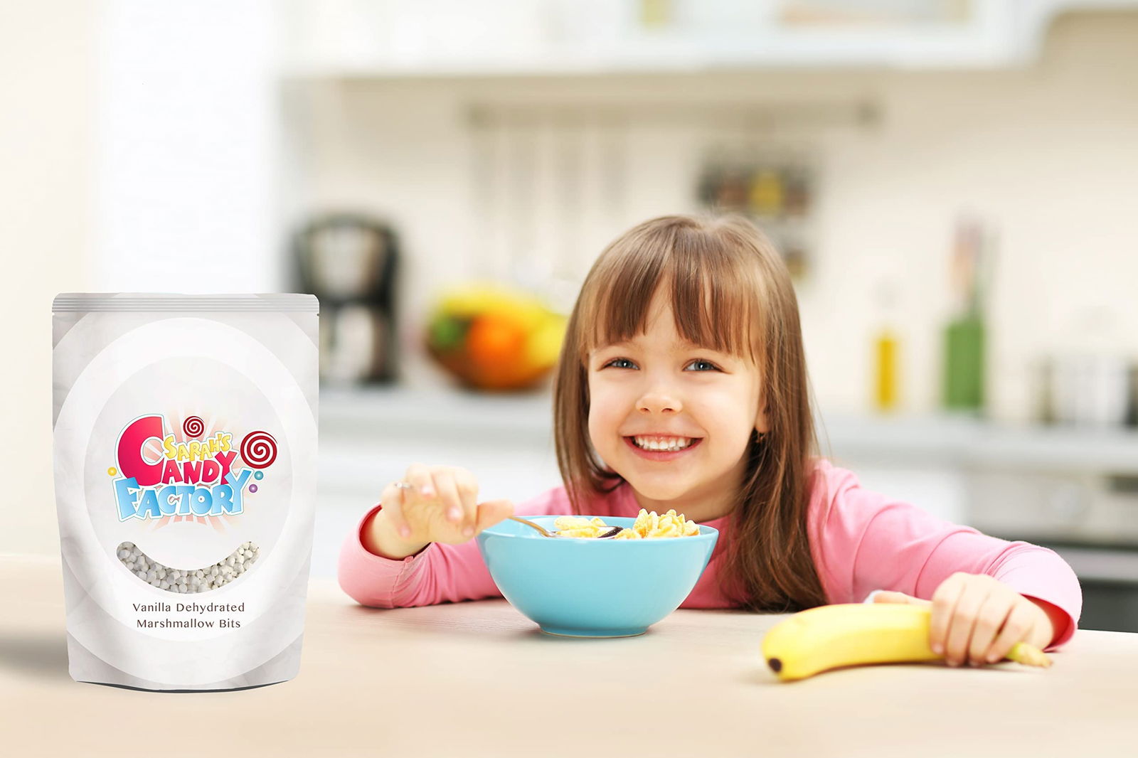 Sarah's Candy Factory Vanilla Mini Dehydrated Marshmallow Bits (1 lb - 2 lbs)