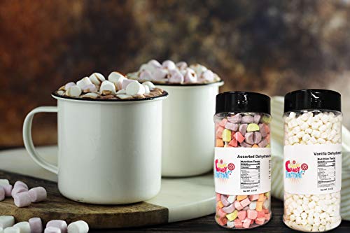 Sarah's Candy Factory Variety Dehydrated Marshmallow Bits (Vanilla-Assorted)
